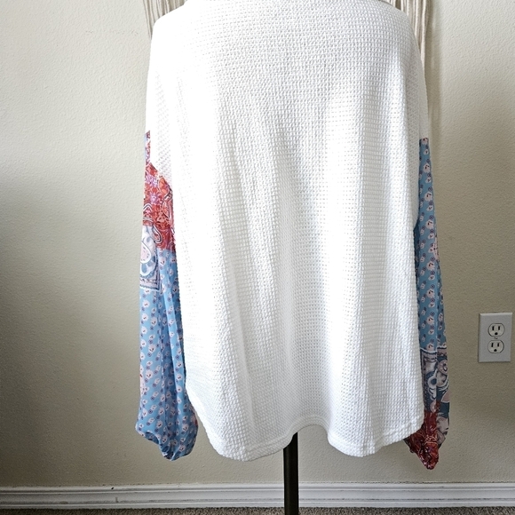Oversized waffle knit Tee S - Picture 6 of 6